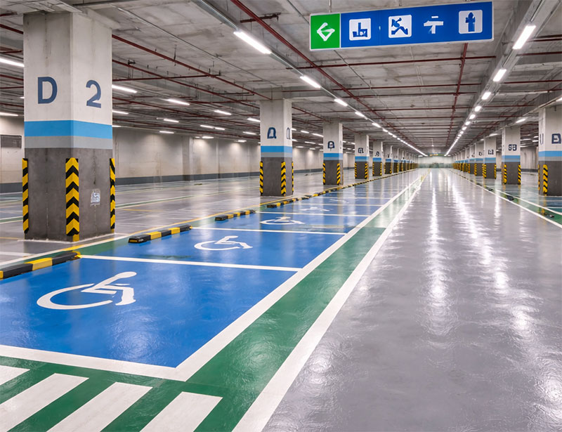 Hastane Otoparkı Zemin Kaplama